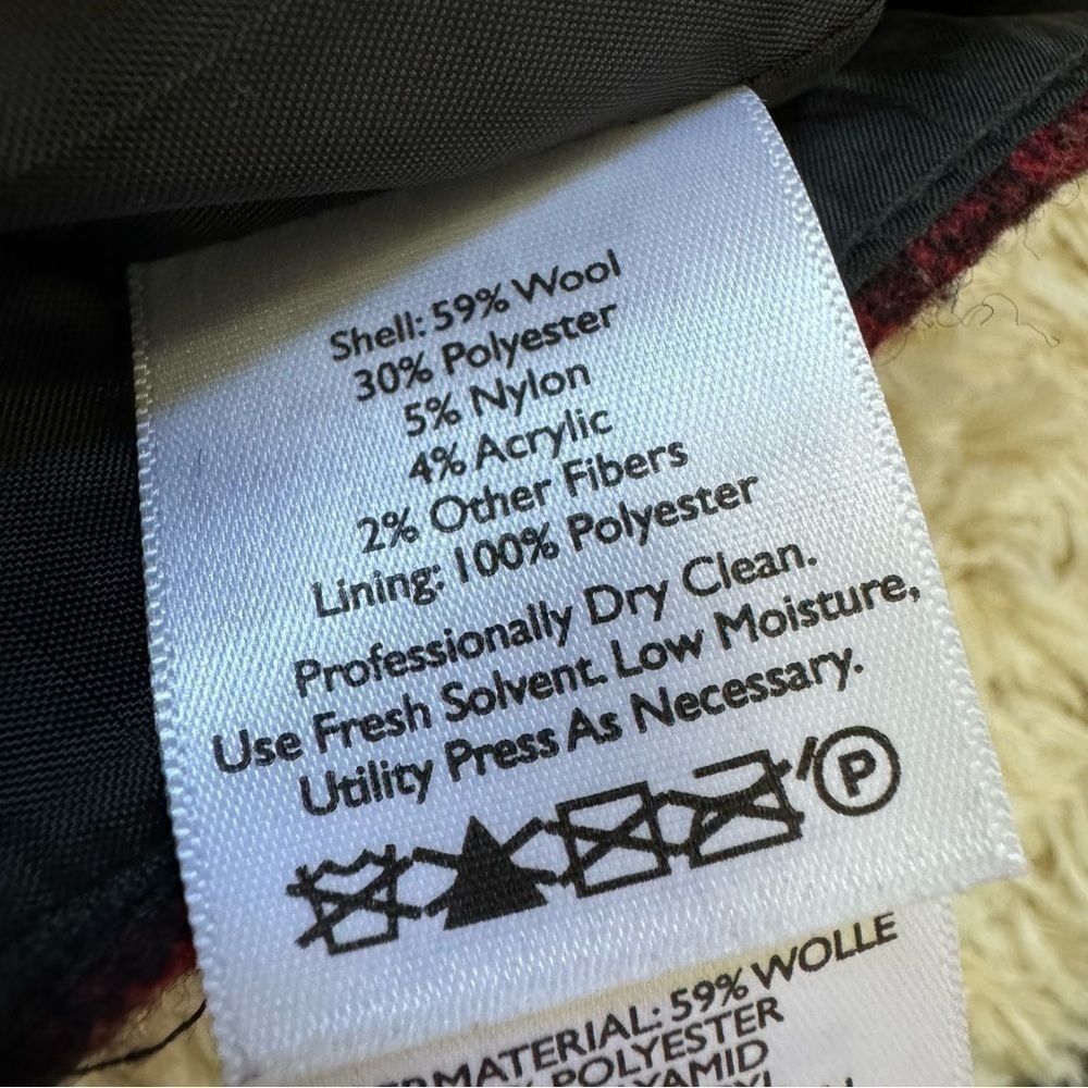 Eddie Bauer Womens Wool Blend Mini Skirt size 6 - Picture 6 of 8